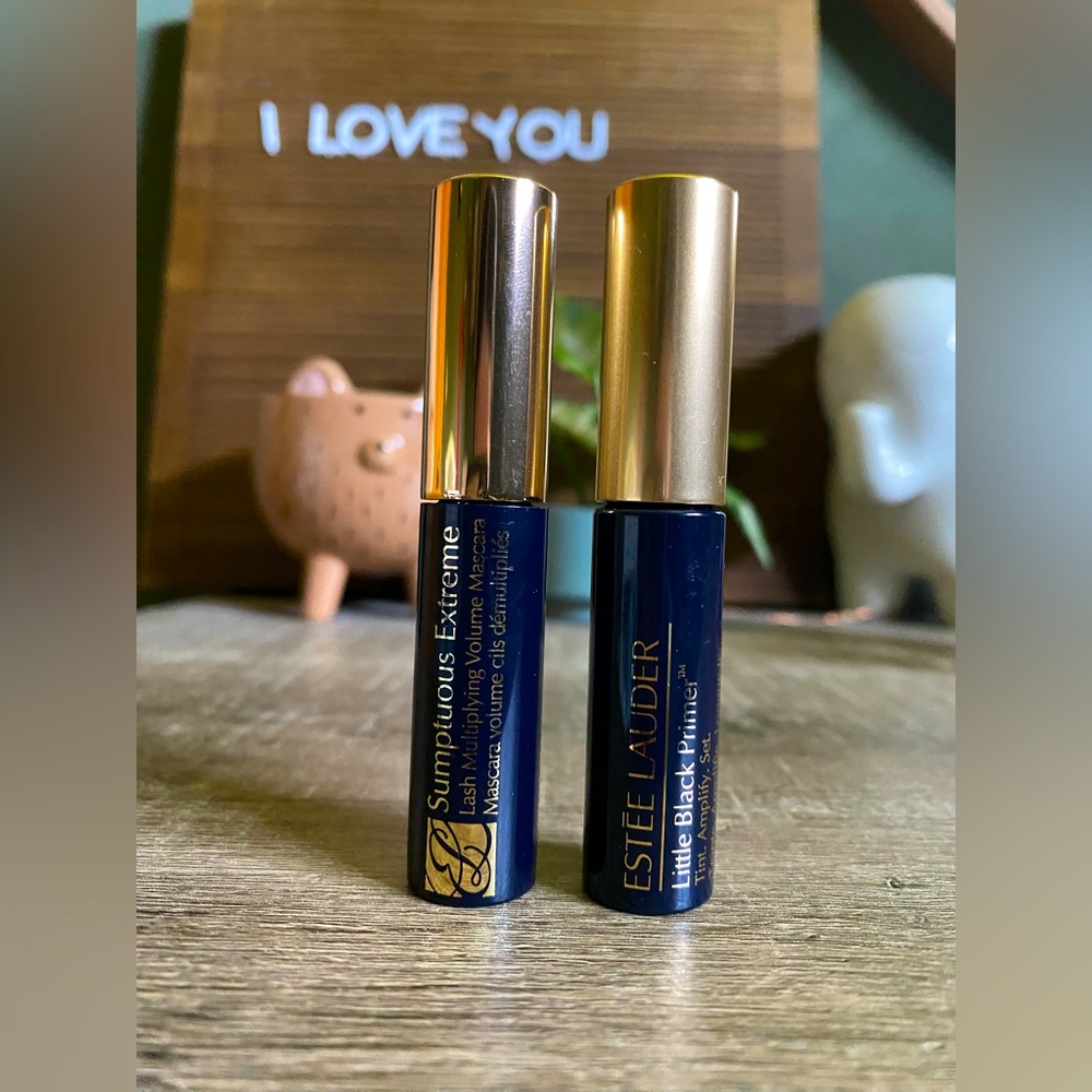 Estée Lauder NWOT Sumptuous Extreme Lash Multiplying Volume Mascara & Primer Set